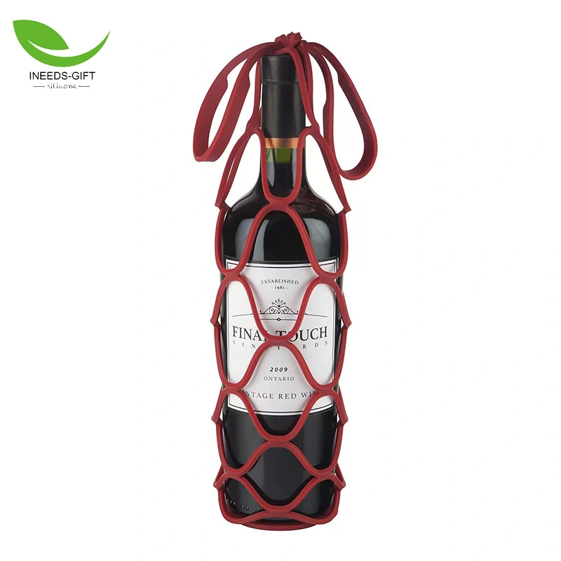 Porte-bouteille de vin en silicone multifonctionnel