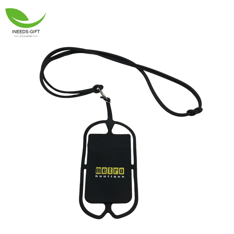 Porte-cartes en silicone pour téléphone