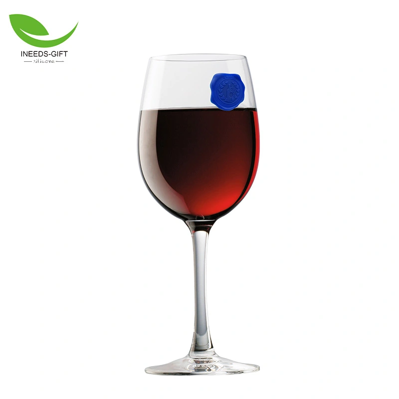 Marqueur de verre à vin en silicone